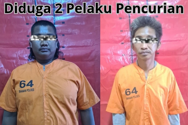 Polsek Ra’as Amankan 2 Terduga Pelaku Pencurian