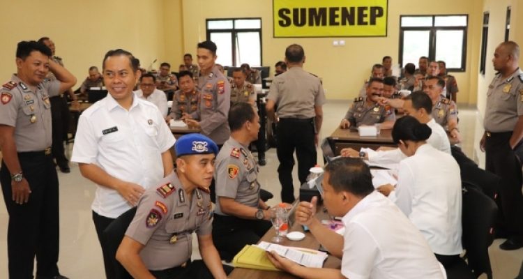 Itwasda Polda Jatim Menggelar Asistensi LHKPN di Polres Sumenep
