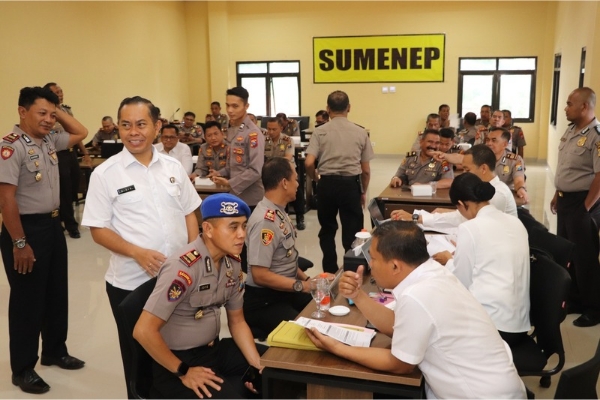 Itwasda Polda Jatim Menggelar Asistensi LHKPN di Polres Sumenep