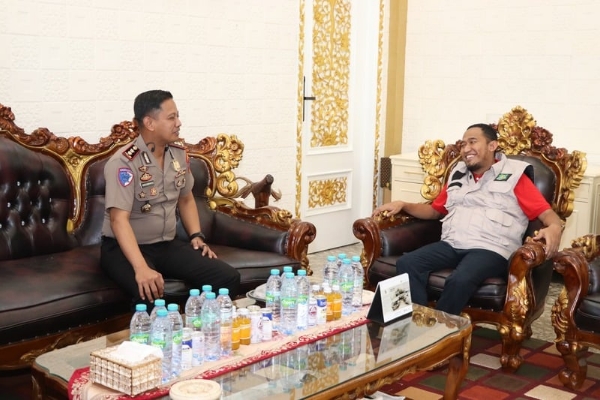 Kapolres Baru Menjalin Silaturahmi dengan Bupati Sumenep