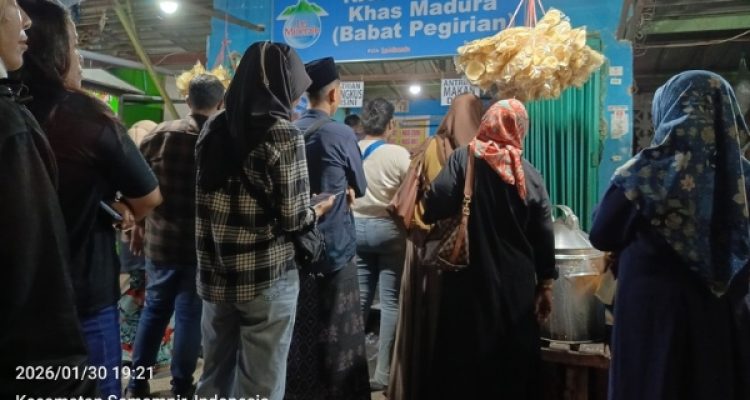 Nasi Jagung Babat Pegirian Khas Madura Tetap Diminati