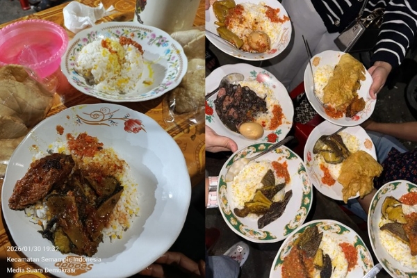 Nasi Jagung Babat Pegirian Khas Madura Tetap Diminati