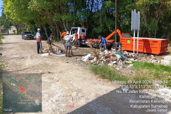 Berkat Pengaduan 112 Masalah Sampah Sudah Teratasi