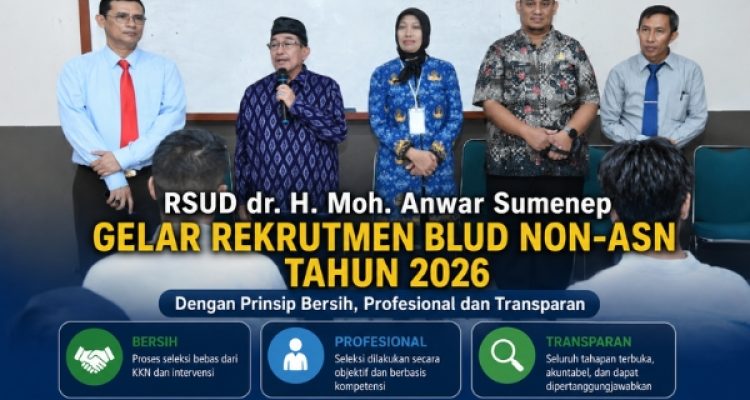 RSUD Sumenep Gelar Rekrutmen BLUD Transparan dan Profesional