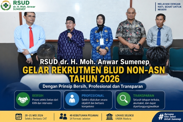 RSUD Sumenep Gelar Rekrutmen BLUD Transparan dan Profesional