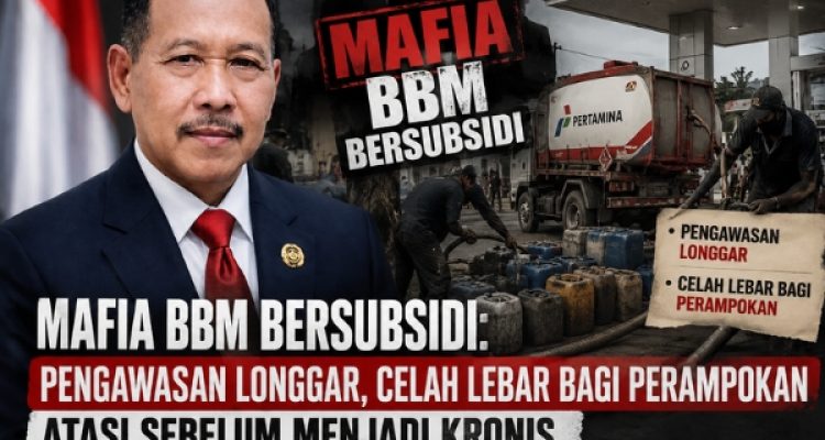Mafia BBM Bersubsidi: Pengawasan Longgar, Celah Lebar Bagi Perampokan, Atasi Sebelum Menjadi Kronis