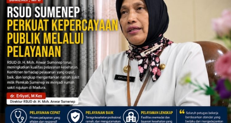 RSUD Sumenep Perkuat Kepercayaan Publik Melalui Pelayanan
