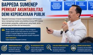 Bappeda Sumenep Perkuat Akuntabilitas Demi Kepercayaan Publik