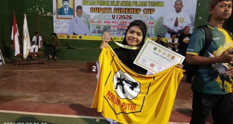 Jiilah Raih Juara 3 Kejuaraan Pancak Silat Bupati Sumenep Cup