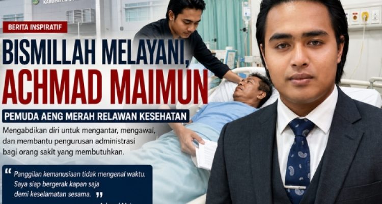 Aksi Nyata Maimun Menjadi Relawan Kesehatan Memberikan Bantuan