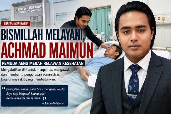 Aksi Nyata Maimun Menjadi Relawan Kesehatan Memberikan Bantuan