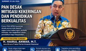 Fraksi PAN Desak Mitigasi Kekeringan dan Pendidikan Berkualitas