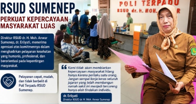 Pelayanan Humanis RSUD Sumenep Perkuat Kepercayaan Masyarakat
