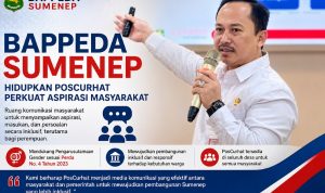 Bappeda Sumenep Hidupkan PosCurhat Perkuat Aspirasi Masyarakat Inklusif