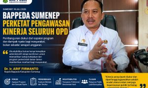 Bappeda Sumenep Perkuat Akuntabilitas Kinerja Seluruh Perangkat Daerah