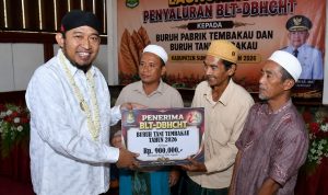 Pemkab Sumenep Salurkan BLT DBHCHT Kepada Buruh Tembakau