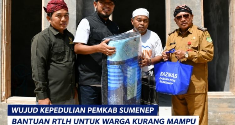 Pemkab Sumenep Percepat Rehabilitasi Rumah Warga Kurang Mampu