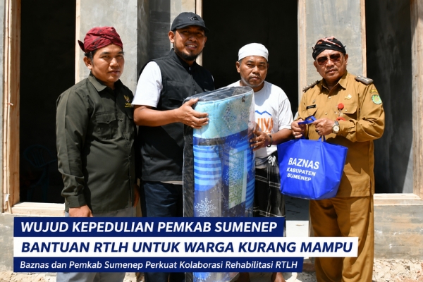 Pemkab Sumenep Percepat Rehabilitasi Rumah Warga Kurang Mampu
